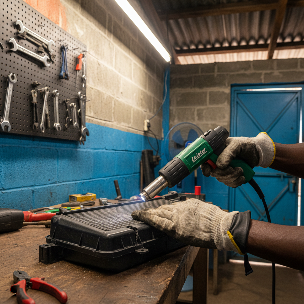 Radiator tank repair
